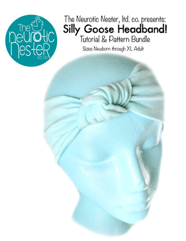 Silly Goose Headband Pattern & Tutorial - US Letter