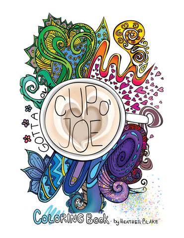 Coloring Booklet - Cup o’ Joe