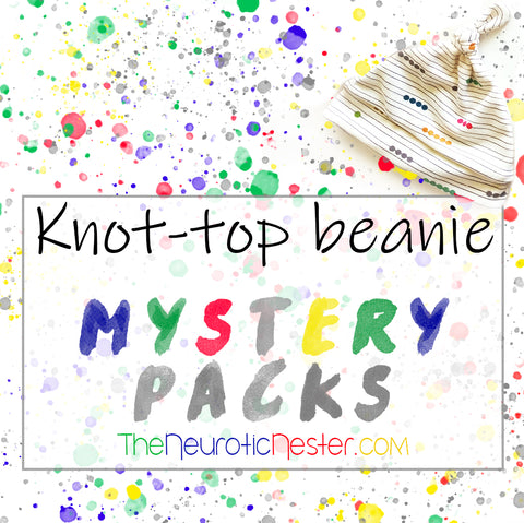 Mystery Pack Top Knot Beanies