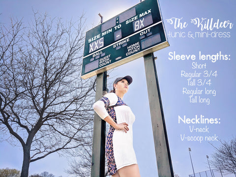 Killdeer Tunic & Mini Dress Pattern and Tutorial US LETTER