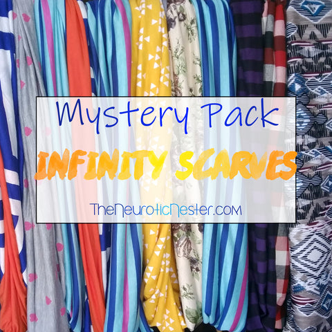 Mystery Pack Infinity Scarves, Adult One Size