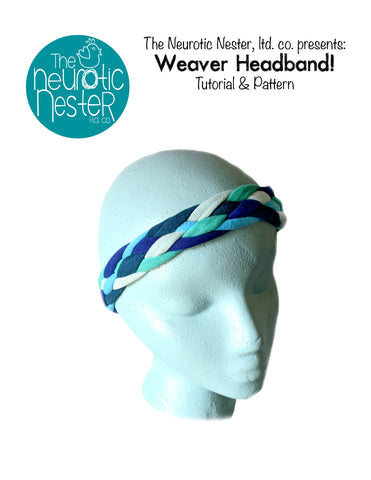 Weaver Headband Pattern & Tutorial - US Letter