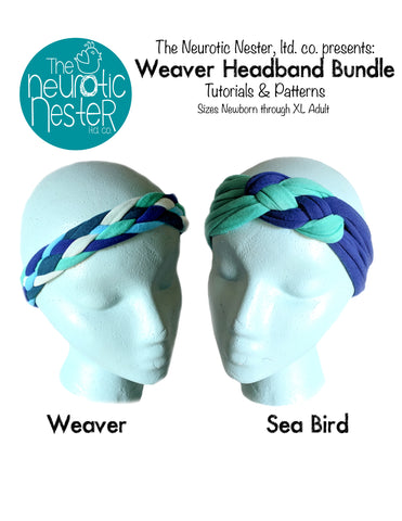 Weaver Bundle Headband Pattern & Tutorial - A4